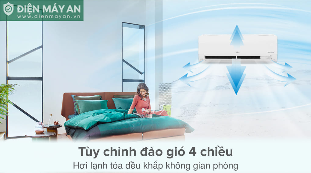 Điều hòa LG Inverter 12000 BTU 2 chiều B13END1